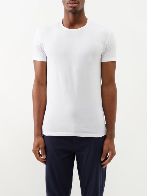 Paul Smith Logo-tab Cotton-jersey T-shirt
