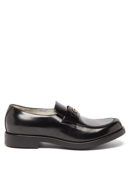 Adene Gg Leather Loafers