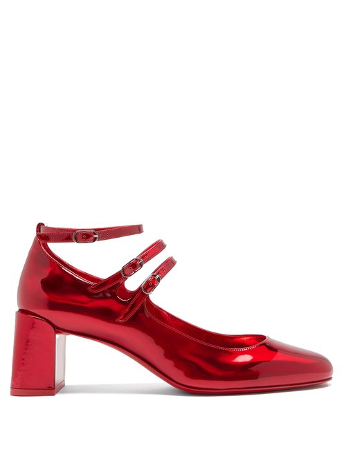 Christian Louboutin – Vernica 55 Patent-leather Pumps Red
