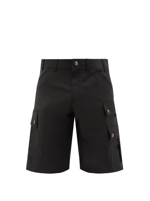 Burberry Zander Mohair-blend Cargo Shorts