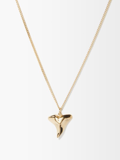 Miansai Shark Tooth 14kt Gold-vermeil Necklace
