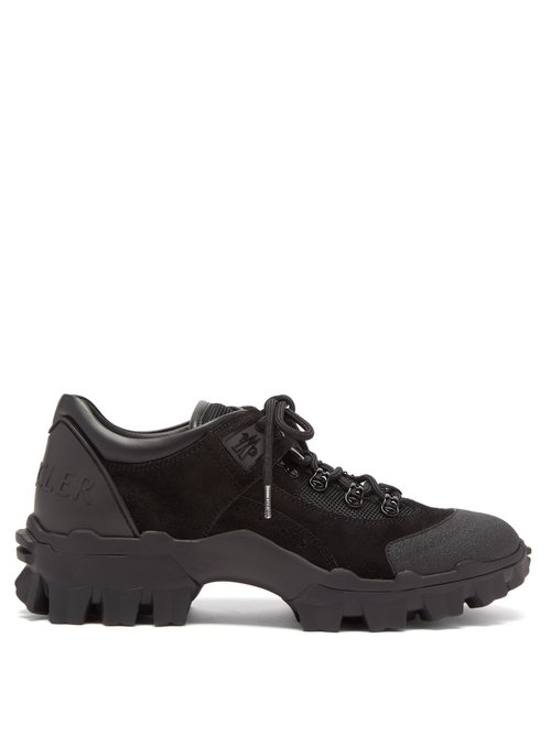 Moncler – Henry Leather Trainers Black