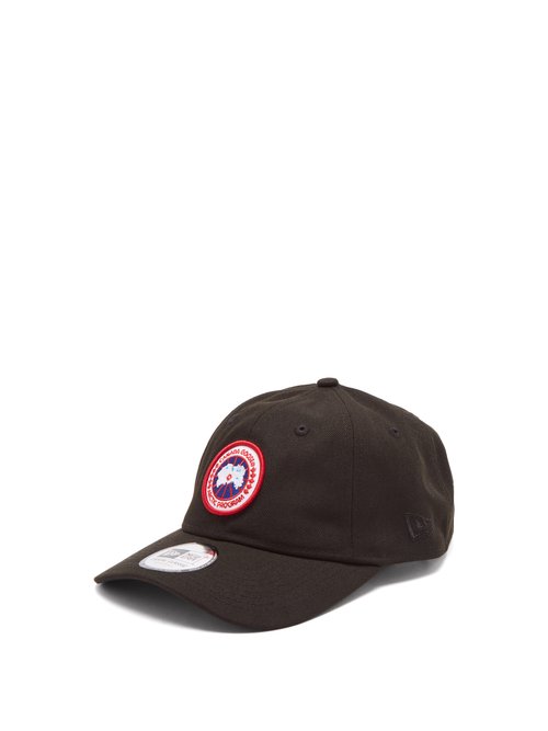 Logo-patch Canvas Baseball Cap