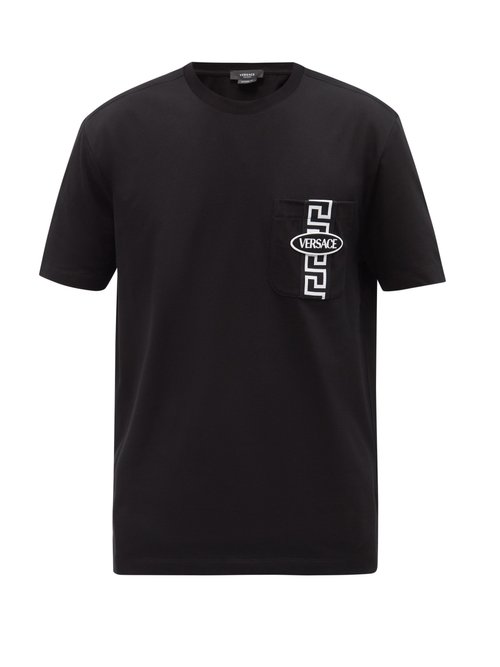 Embroidered-logo Cotton-jersey T-shirt
