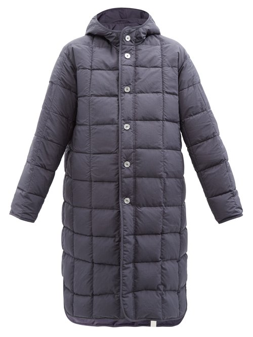 Jil Sander - Hooded Quilted Recycled-ripstop Coat Navy
