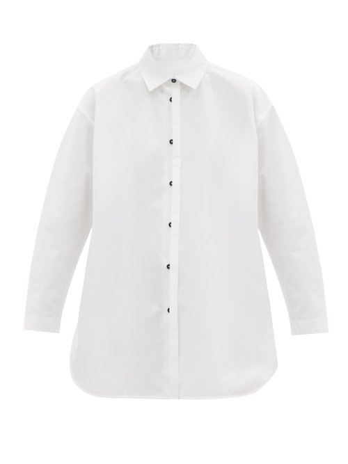 Jil Sander - Trapeze Cotton-poplin Shirt White