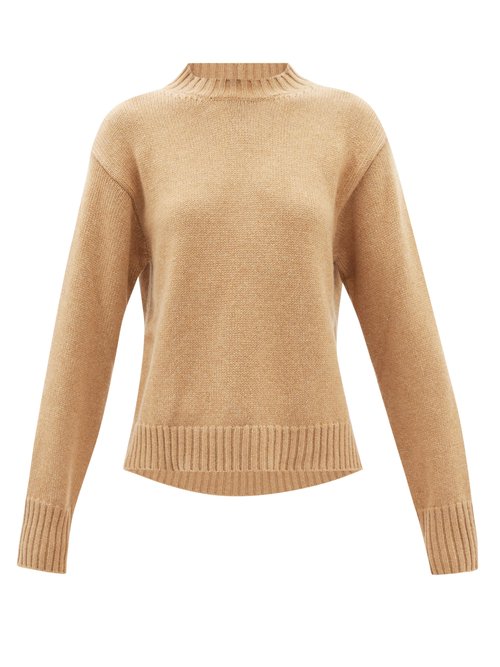 Jil Sander - Oversized Cashmere-blend Sweater Camel