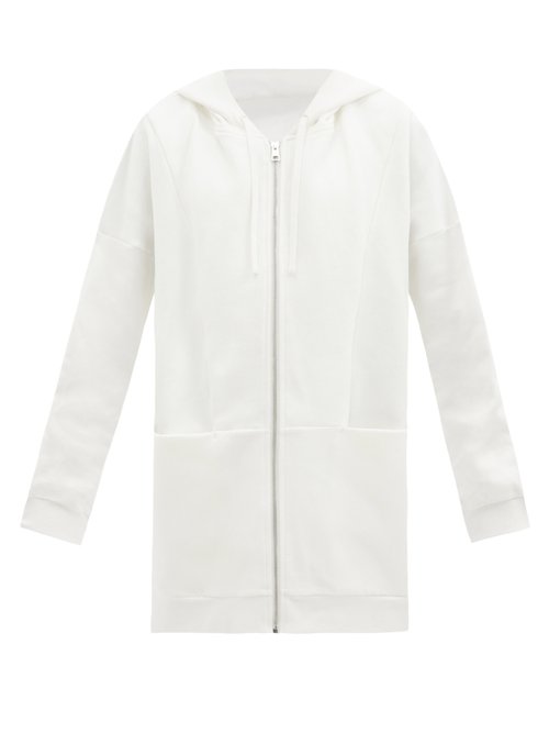 Ernest Leoty - Mia Oversized Organic-cotton Hooded Sweatshirt White