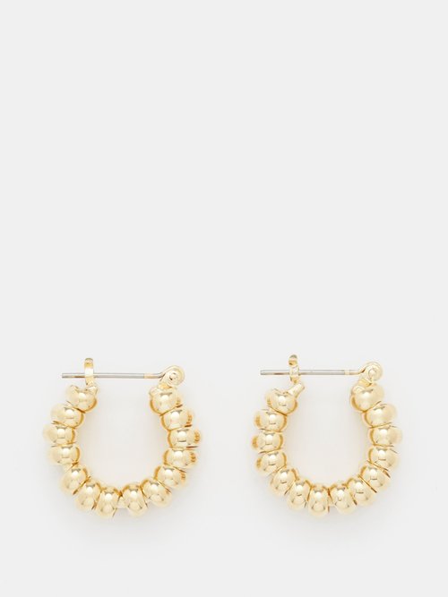 Camilla 14kt Gold-plated Hoop Earrings
