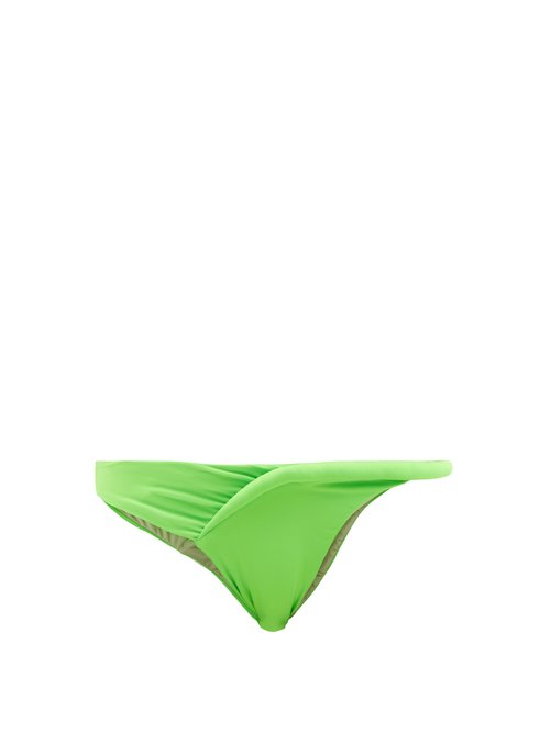Isa Boulder - Bowes Bikini Briefs Green Beachwear