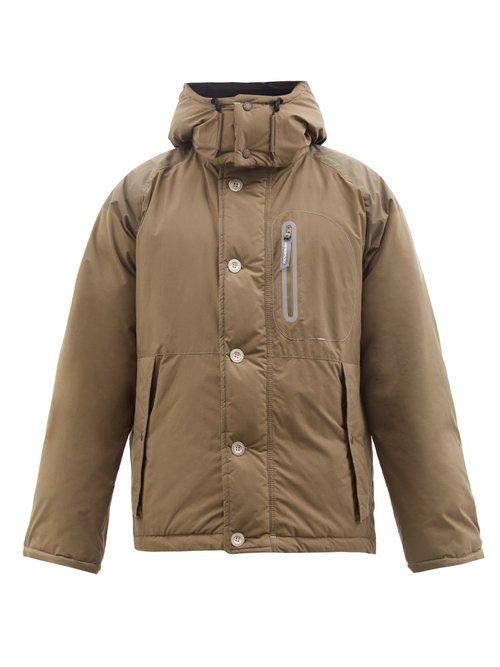 And Wander Tough Hooded Quilted Down Coat