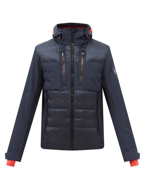 Toni Sailer Aron Hooded Quilted-shell Ski Jacket In Navy | ModeSens