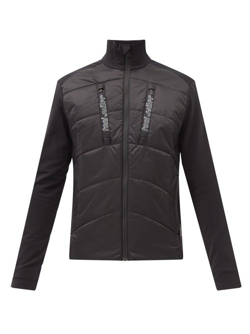 Toni Sailer Kane Ripstop And Fleece-jersey Mid-layer Jacket In Black ...