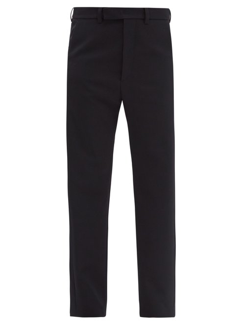 Colville Twisted High-rise Wool Straight-leg Trousers