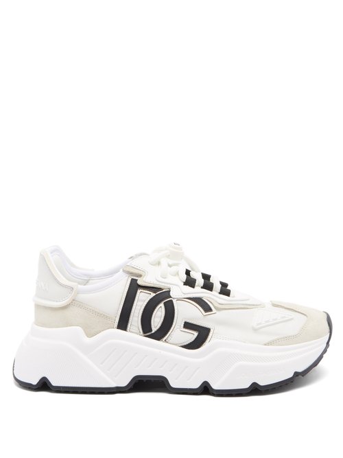 Dolce & Gabbana – Daymaster Chunky-sole Leather Trainers White