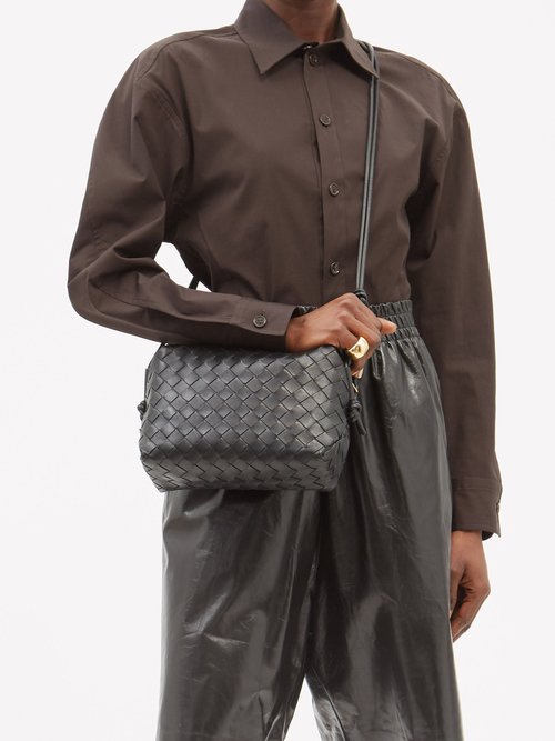 Loop Small Intrecciato-leather Cross-body Bag