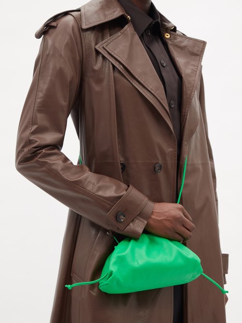 Pouch Mini Leather Clutch Bag