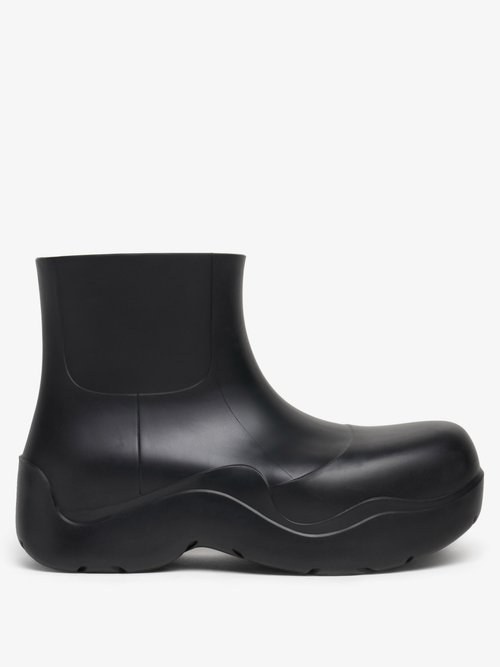 Bottega Veneta - The Puddle Biodegradable-rubber Ankle Boots Black