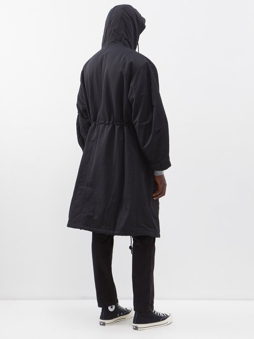 acne studios tech-twill fishtail parka クリアランス最安価格