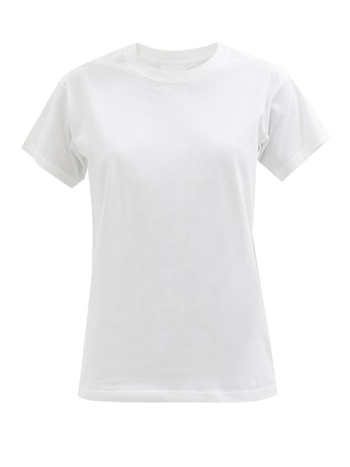 Stockholm Surfboard Club - Alko Logo-print Organic-cotton Jersey T-shirt White