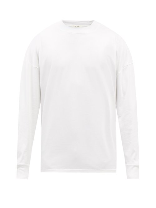 Drago Cotton-jersey Long-sleeved T-shirt