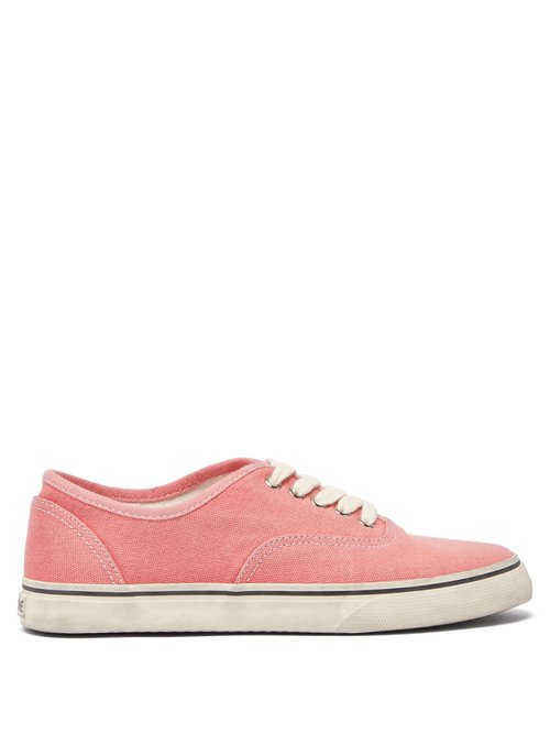 Re/Done - 70s Canvas Trainers Coral