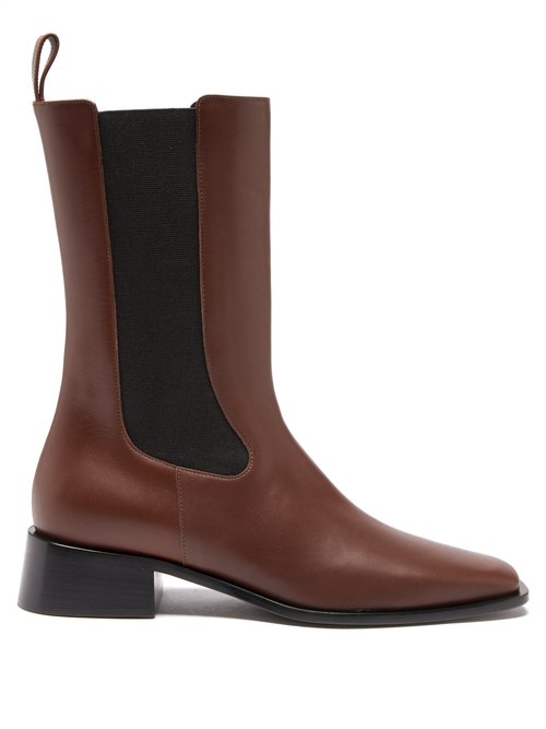 Neous - Pros Leather Chelsea Boots Brown