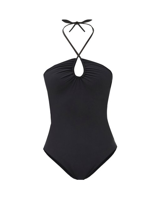 Sara Cristina - Bahia Halterneck Swimsuit Black Beachwear