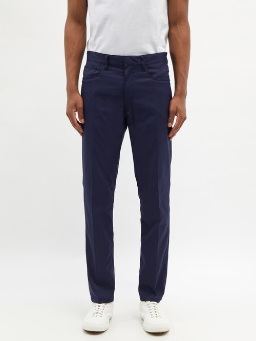 Polo Ralph Lauren - Technical-shell Straight-leg Golf Trousers - Mens - Navy