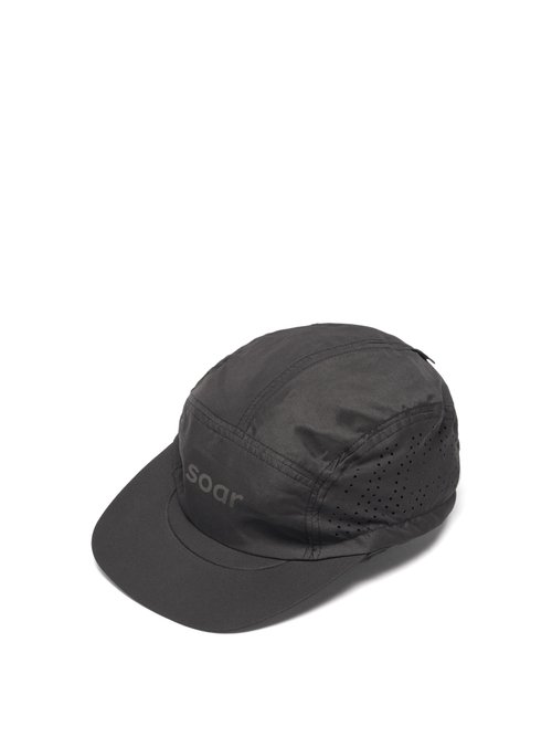 Soar Logo-print Technical-shell Cap In Black | ModeSens