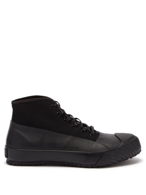 Moonstar - All Weather Canvas High-top Trainers Black