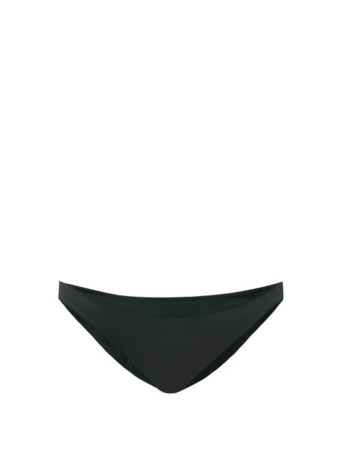 Form And Fold - The Staple Low-rise Bikini Briefs Dark Green Beachwear