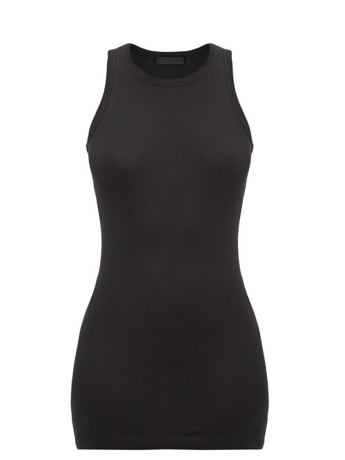 Wardrobe. nyc - Release 07 Ribbed Cotton-jersey Dress Black