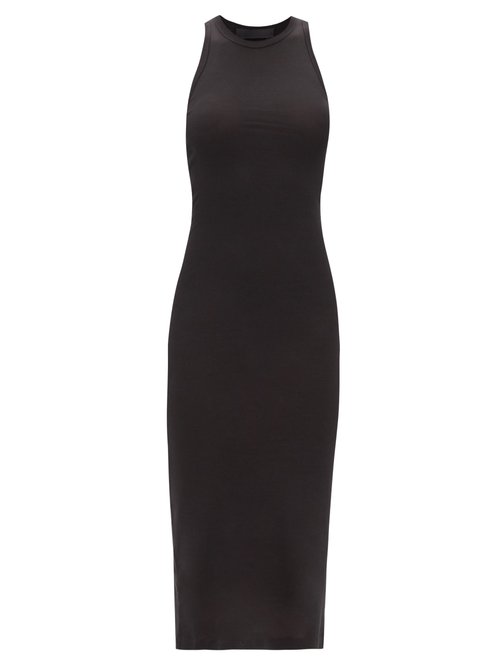Wardrobe. nyc - Release 06 Ribbed Cotton-jersey Dress Black