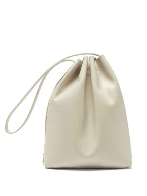 AESTHER EKME Marin Smooth Leather Bucket Bag