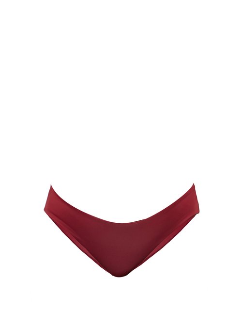 Form And Fold - The Form Recycled-fibre Briefs Red Beachwear