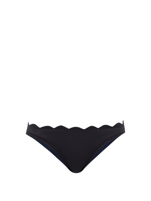 Marysia - Santa Barbara Reversible Low-rise Bikini Briefs Black Beachwear