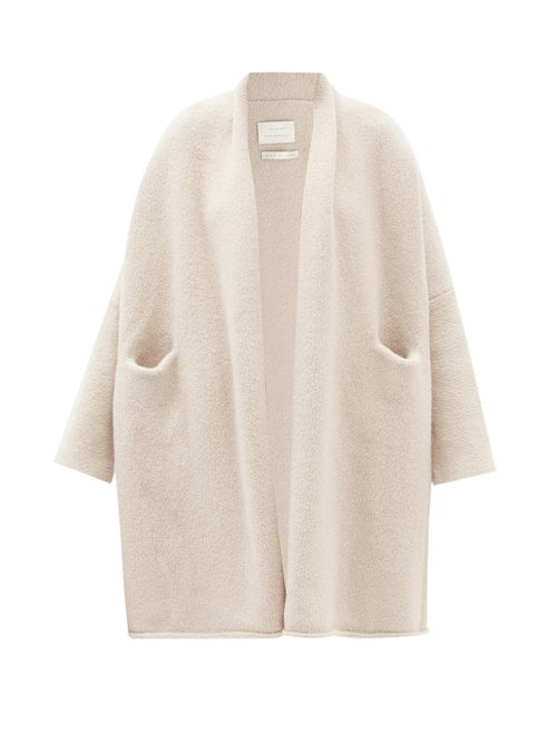 Buy Lauren Manoogian - Dopo Oversized Alpaca-blend Cardigan Light Grey online - shop best Lauren Manoogian 