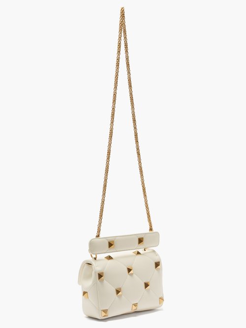 Valentino Garavani Medium Roman Stud Leather Shoulder Bag By Valentino  Garavani, Moda Operandi