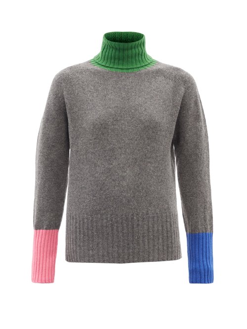 La Fetiche - Rudi Roll-neck Wool Sweater Grey