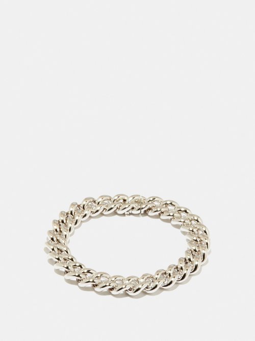 18kt White-gold Chain-link Bracelet