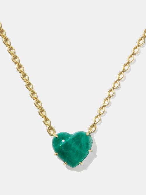Irene Neuwirth Love Emerald & 18kt Gold Necklace