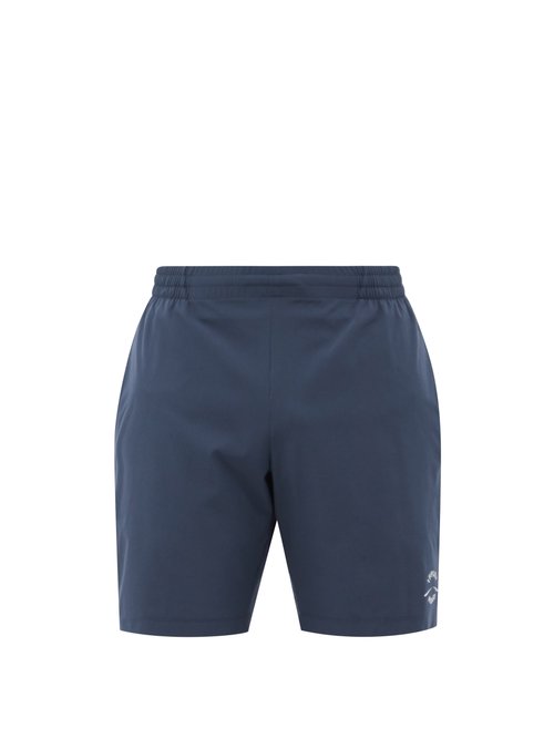 Iffley Road Seaford 8” Recycled-fibre Shorts In Navy