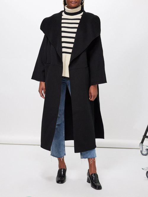 Toteme Signature Pressed Wool And Cashmere Coat