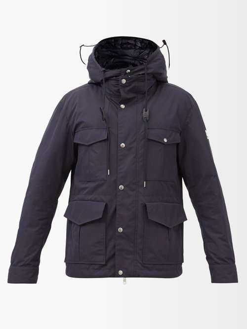 Moncler Isidore Hooded Quilted Down Field Jacket