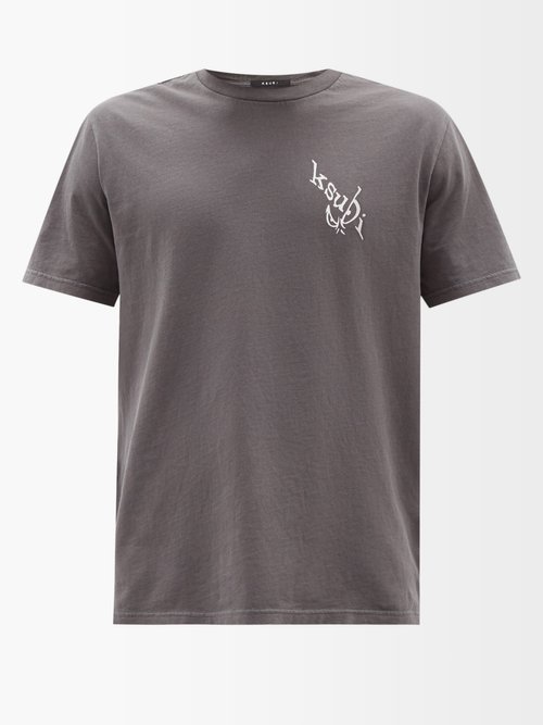 Ksubeye Kash Logo-print Cotton-jersey T-shirt