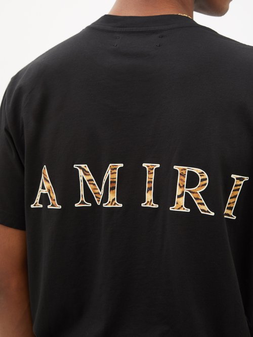 Amiri Tiger Luna New Year Ma T-Shirt Black/Tiger Print