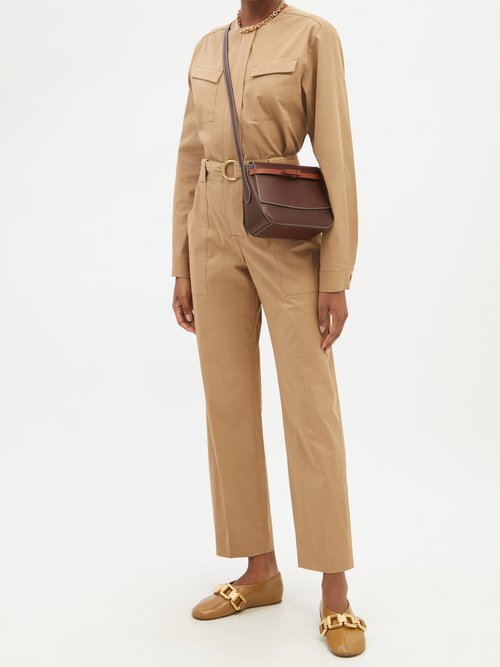 Anya Hindmarch Return to Nature Flap Leather Crossbody Bag