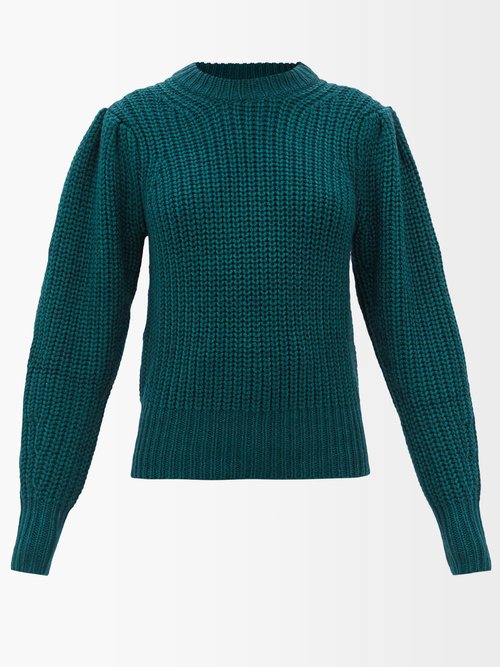 Isabel Marant Étoile Pleane Ribbed Merino-blend Sweater