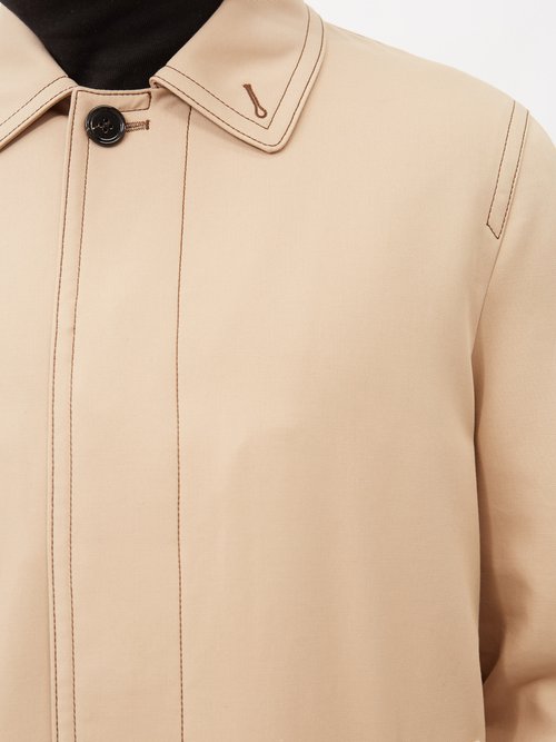 Monogram Motif Cashmere Belted Coat by BURBERRY